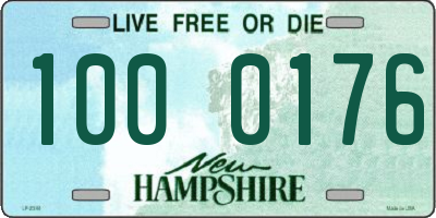 NH license plate 1000176