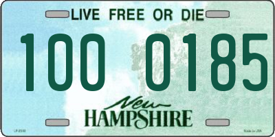 NH license plate 1000185