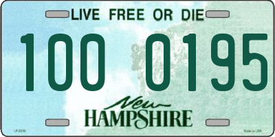 NH license plate 1000195