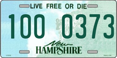NH license plate 1000373