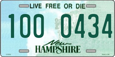 NH license plate 1000434