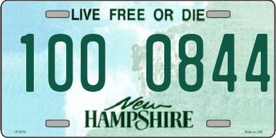 NH license plate 1000844