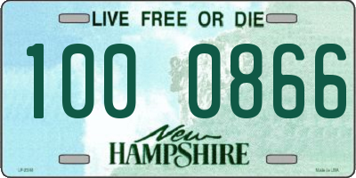NH license plate 1000866