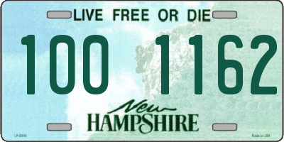 NH license plate 1001162