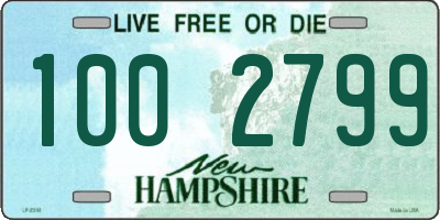 NH license plate 1002799