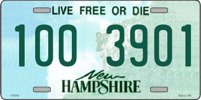 NH license plate 1003901