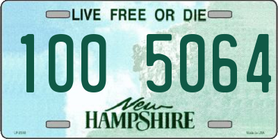 NH license plate 1005064