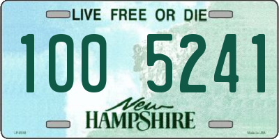 NH license plate 1005241