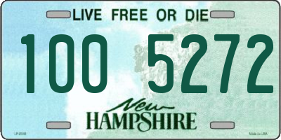 NH license plate 1005272