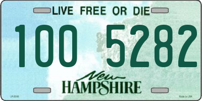 NH license plate 1005282