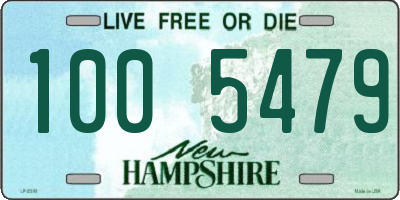 NH license plate 1005479