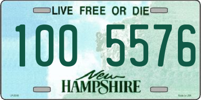 NH license plate 1005576