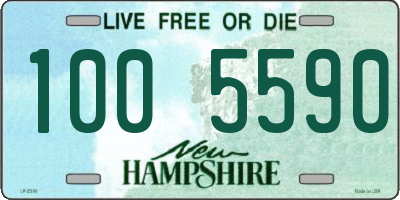 NH license plate 1005590