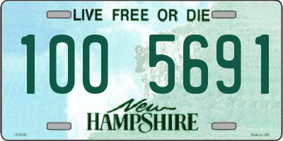 NH license plate 1005691