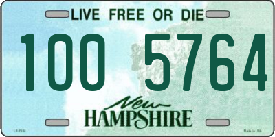 NH license plate 1005764