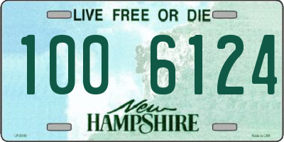 NH license plate 1006124