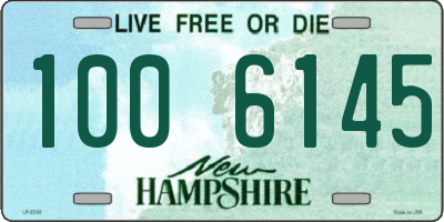 NH license plate 1006145
