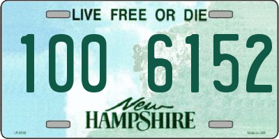NH license plate 1006152