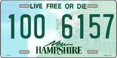 NH license plate 1006157