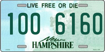 NH license plate 1006160