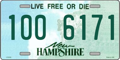 NH license plate 1006171