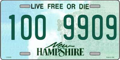NH license plate 1009909