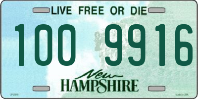 NH license plate 1009916