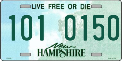 NH license plate 1010150