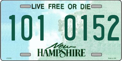 NH license plate 1010152