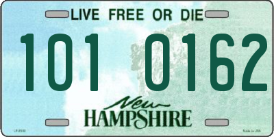 NH license plate 1010162