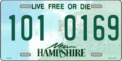 NH license plate 1010169
