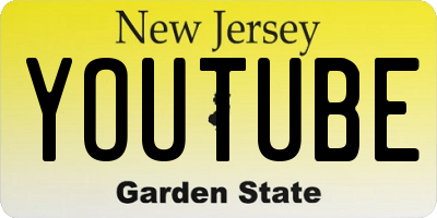 NJ license plate YOUTUBE