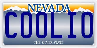 NV license plate COOLIO