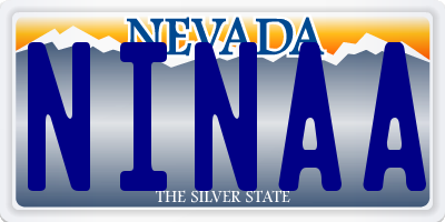 NV license plate NINAA