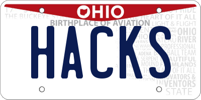 OH license plate HACKS