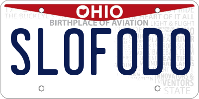 OH license plate SLOFODO