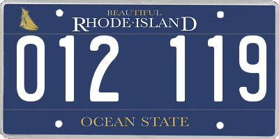 RI license plate 012119