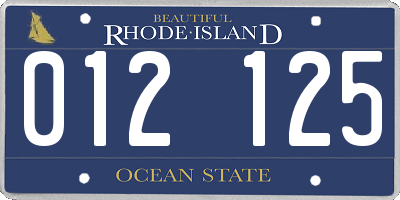 RI license plate 012125