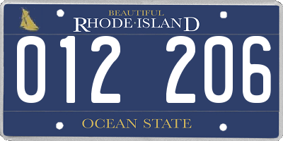 RI license plate 012206