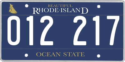 RI license plate 012217