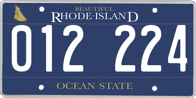 RI license plate 012224