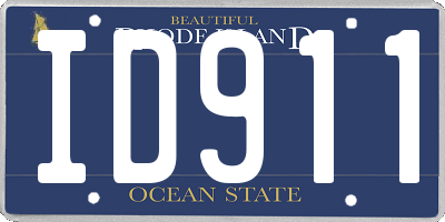 RI license plate ID911
