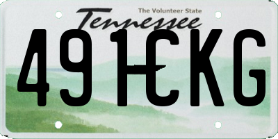 TN license plate 491CKG