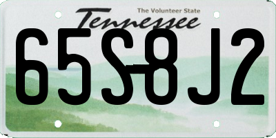 TN license plate 65S8J2