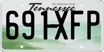 TN license plate 691XFP