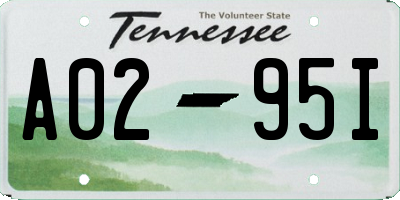 TN license plate A0295I