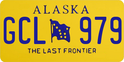 AK license plate GCL979