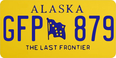 AK license plate GFP879