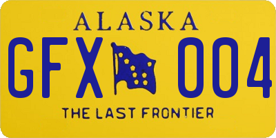 AK license plate GFX004