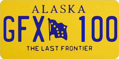 AK license plate GFX100